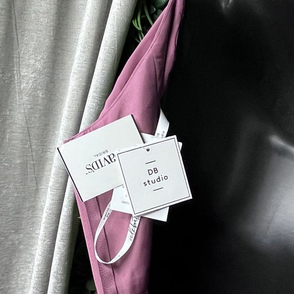 CELEBRATE DB STUDIO Dress Women 12 Pink‎ Flowy Cold Shoulder Evening Gown 2381 - Picture 5 of 10